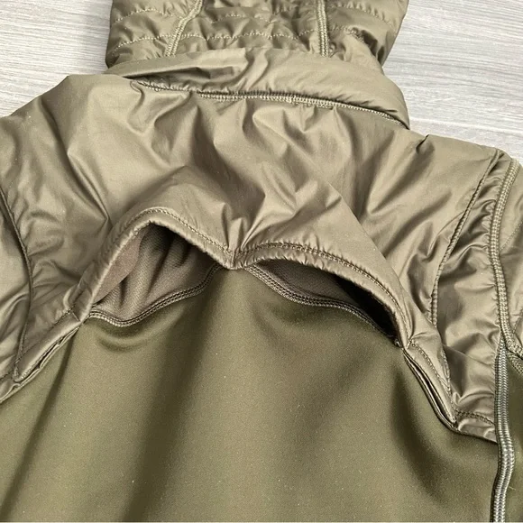 Lululemon Athletica Green Quilted Utility Jacket - Picture 5 of 11